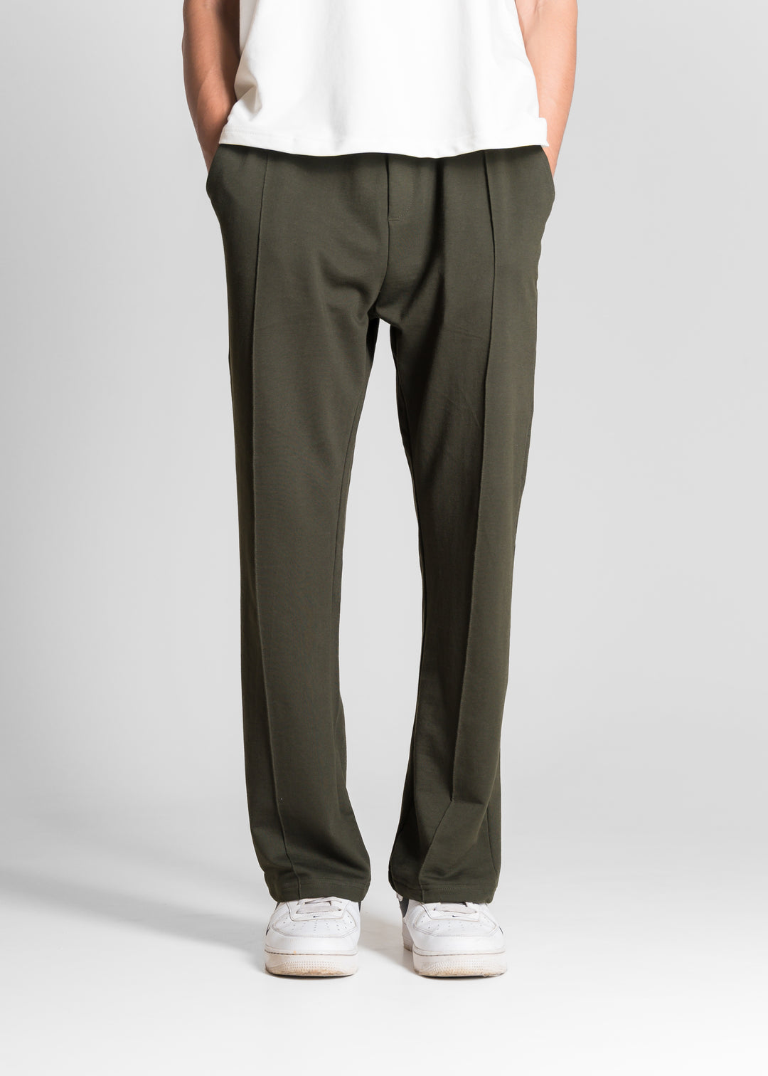 Lightweight Lounge Pants — Dark Olive
