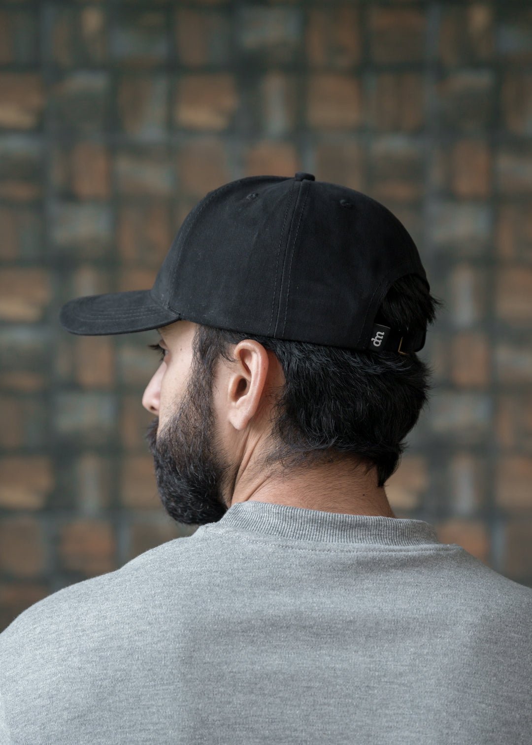 Twill Cap — Black