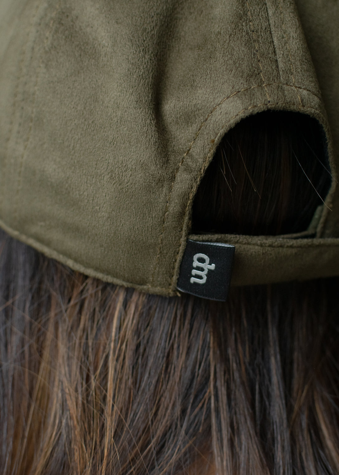 Suede Cap — Burnt Olive