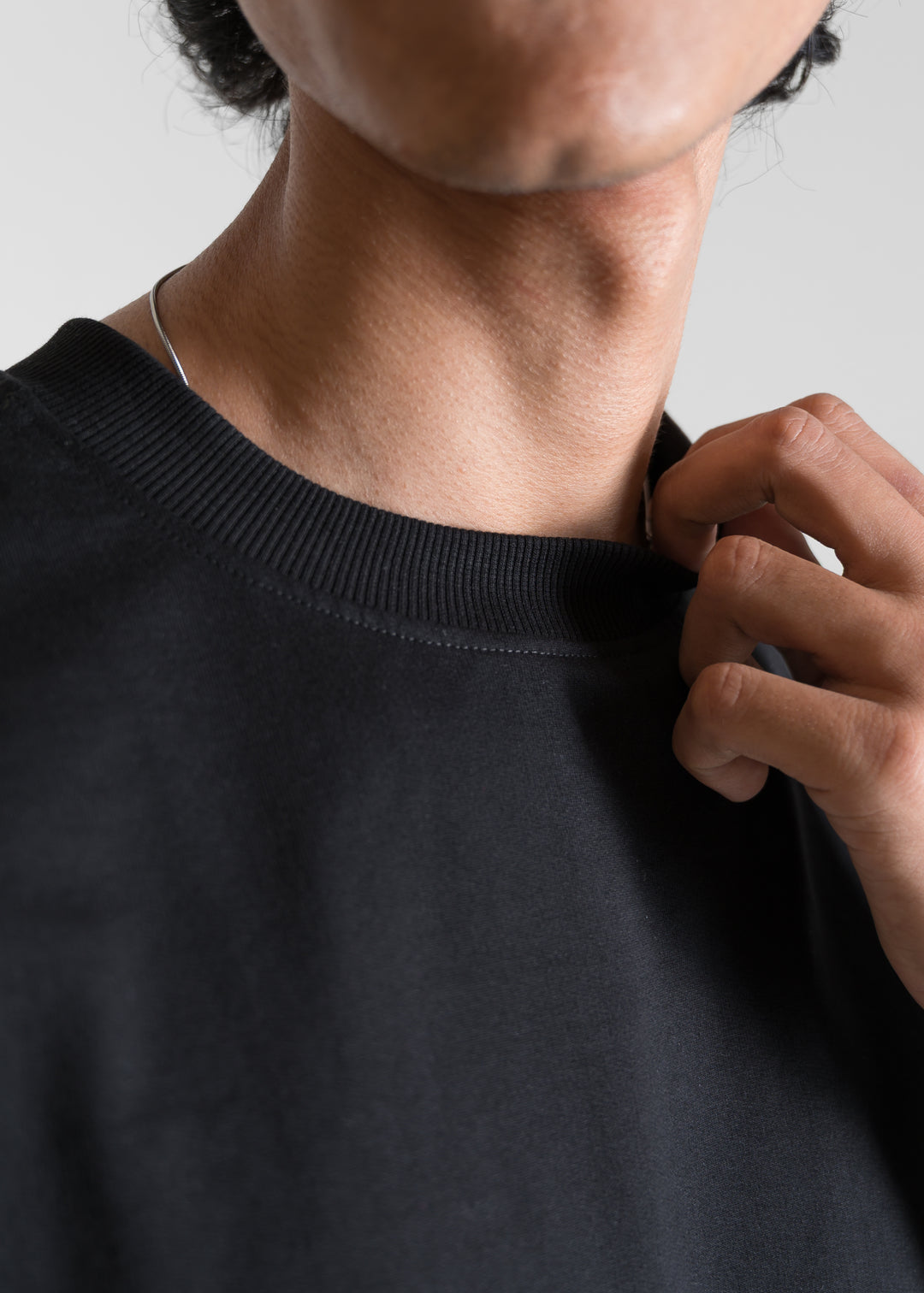 Heavy Box-Fit T-shirt — Black