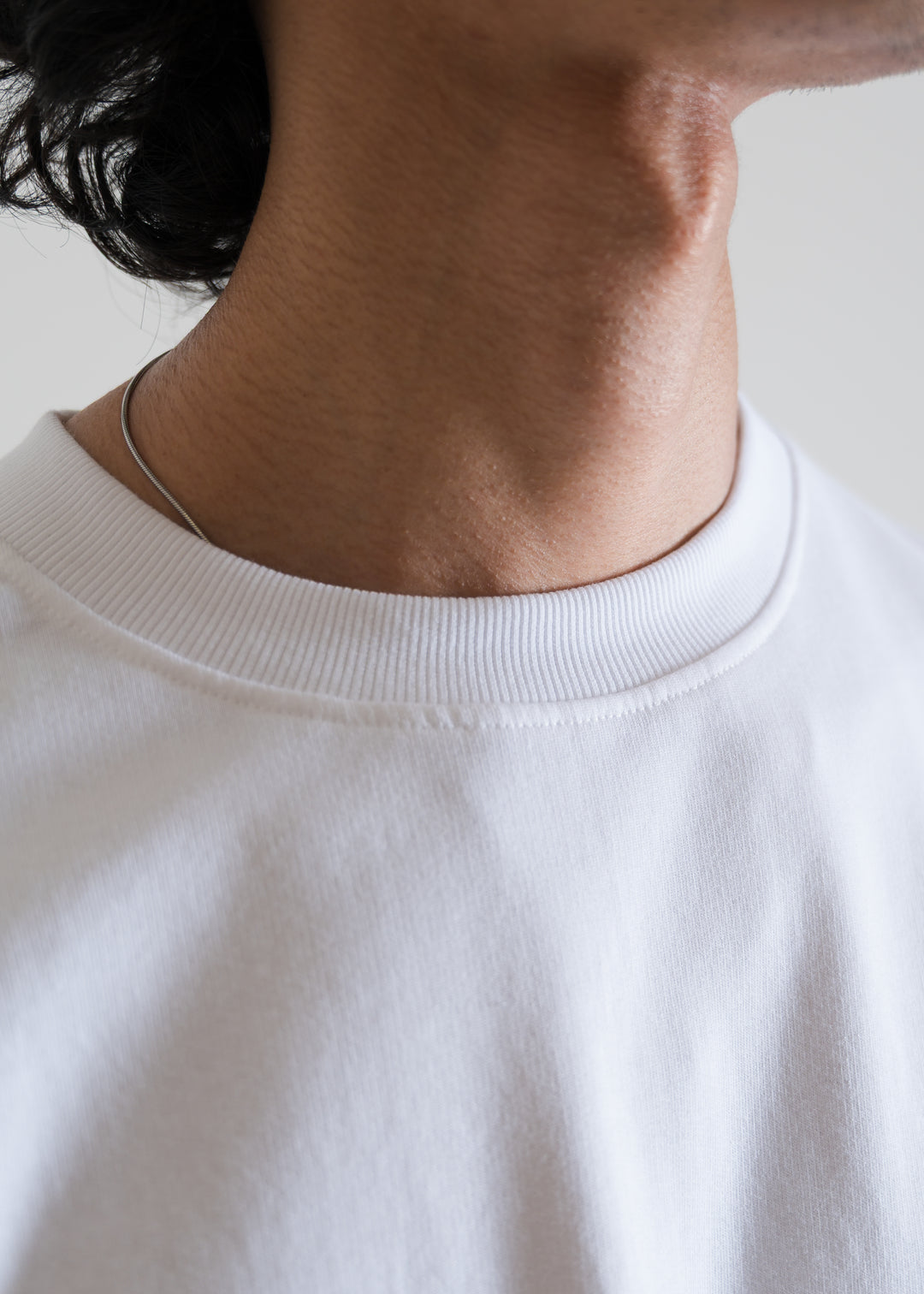Heavy Box-Fit T-shirt — Off White