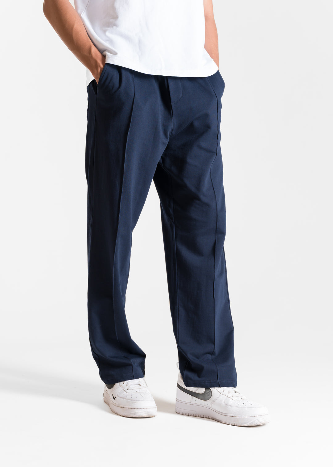 Lightweight Lounge Pants — Navy Blue