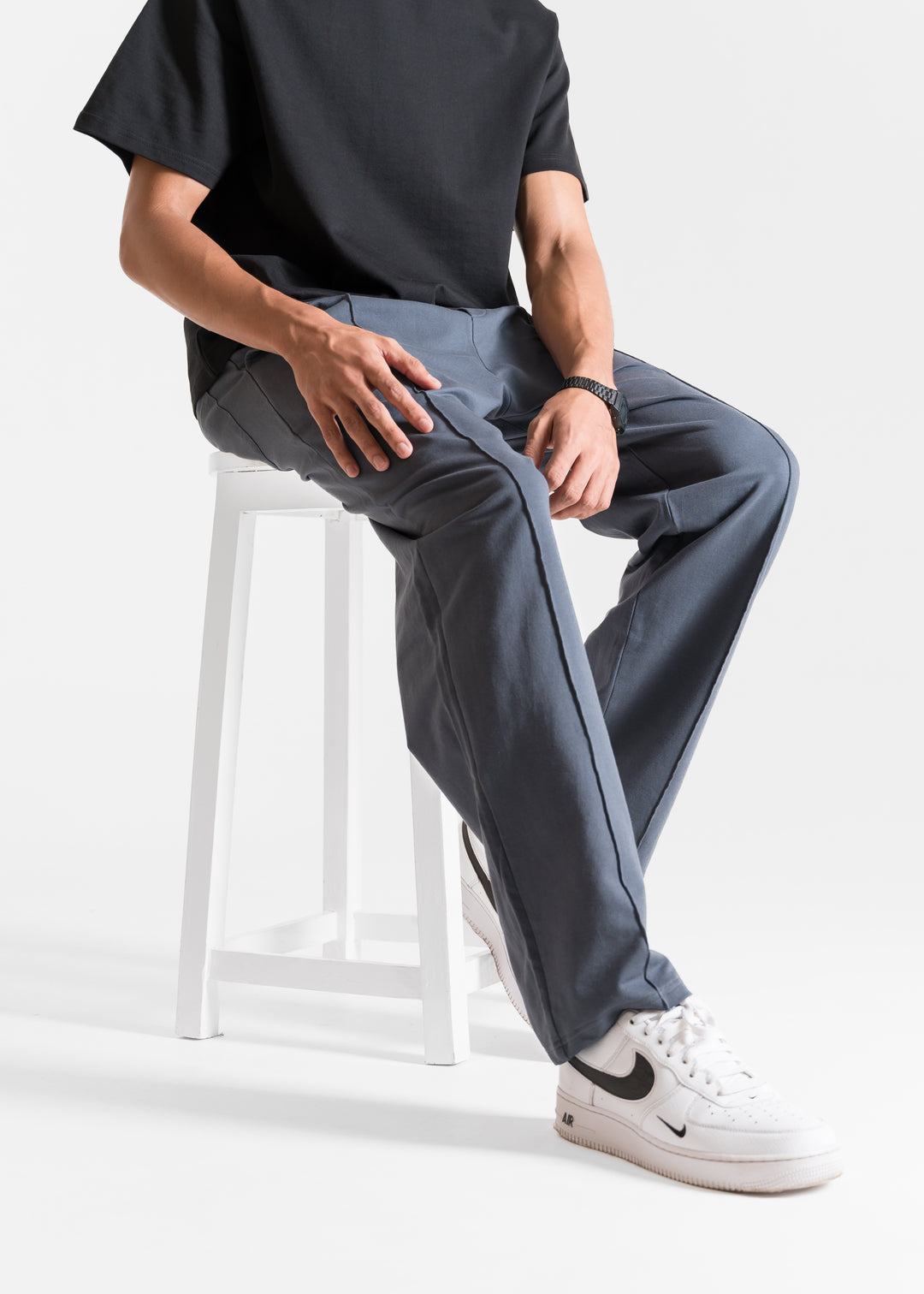 Lightweight Lounge Pants — Dark Grey