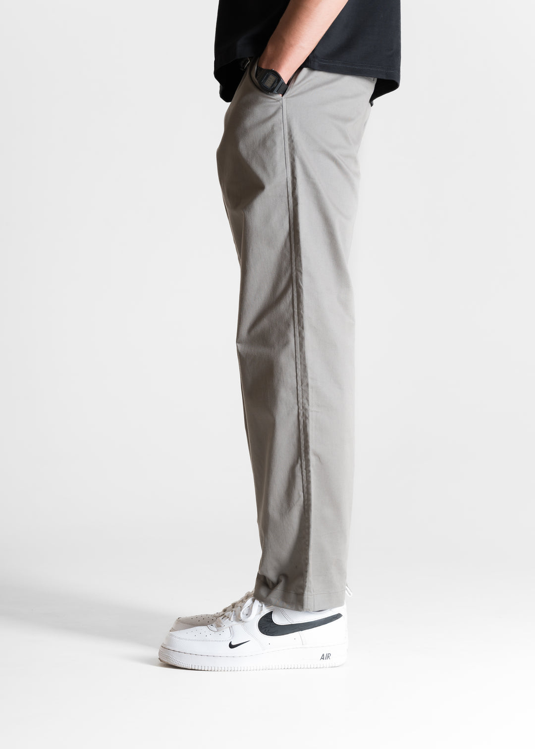 Classic Relaxed Chinos — Grey