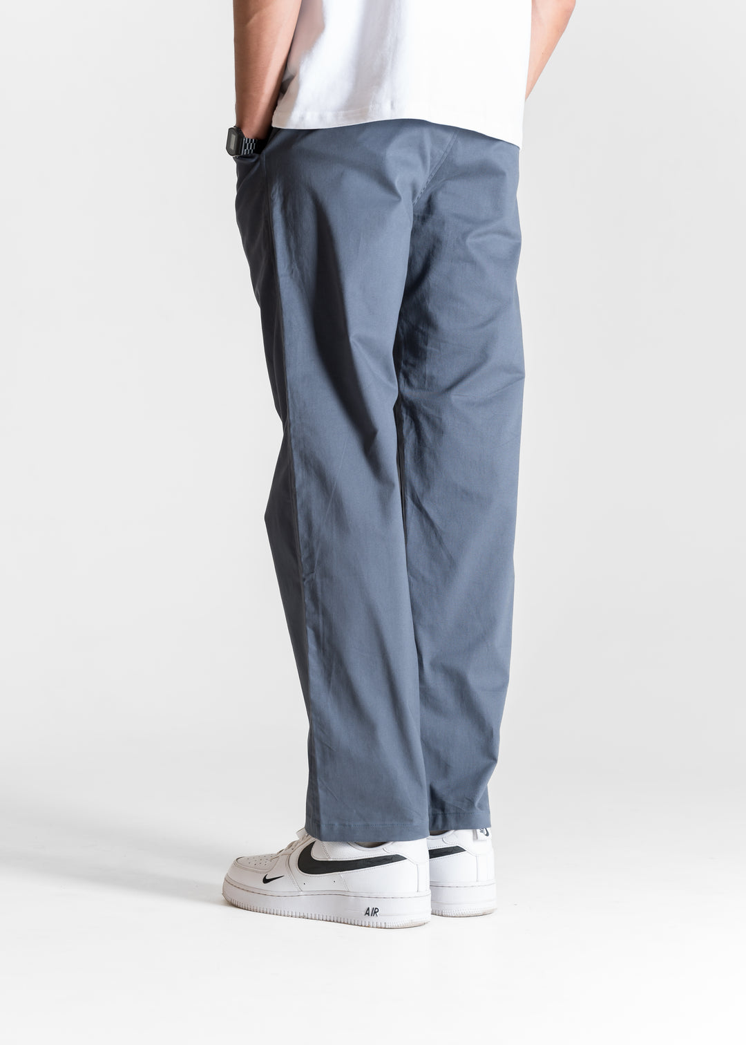 Classic Relaxed Chinos — Dark Grey