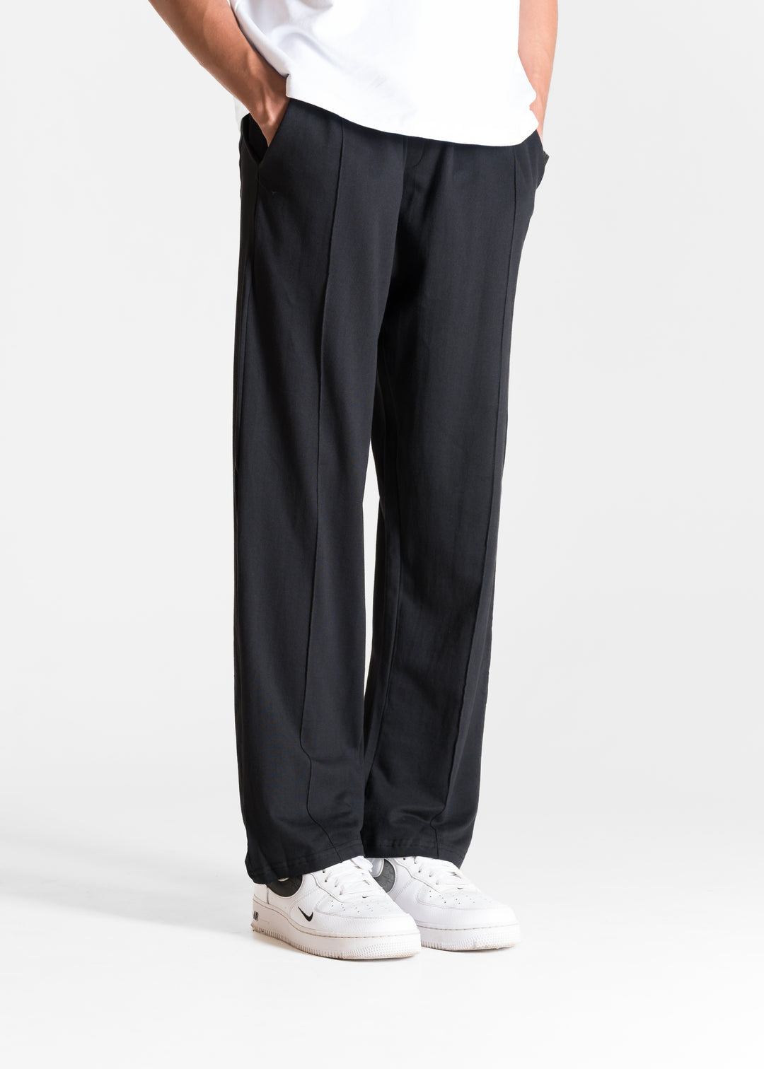 Lightweight Lounge Pants — Black