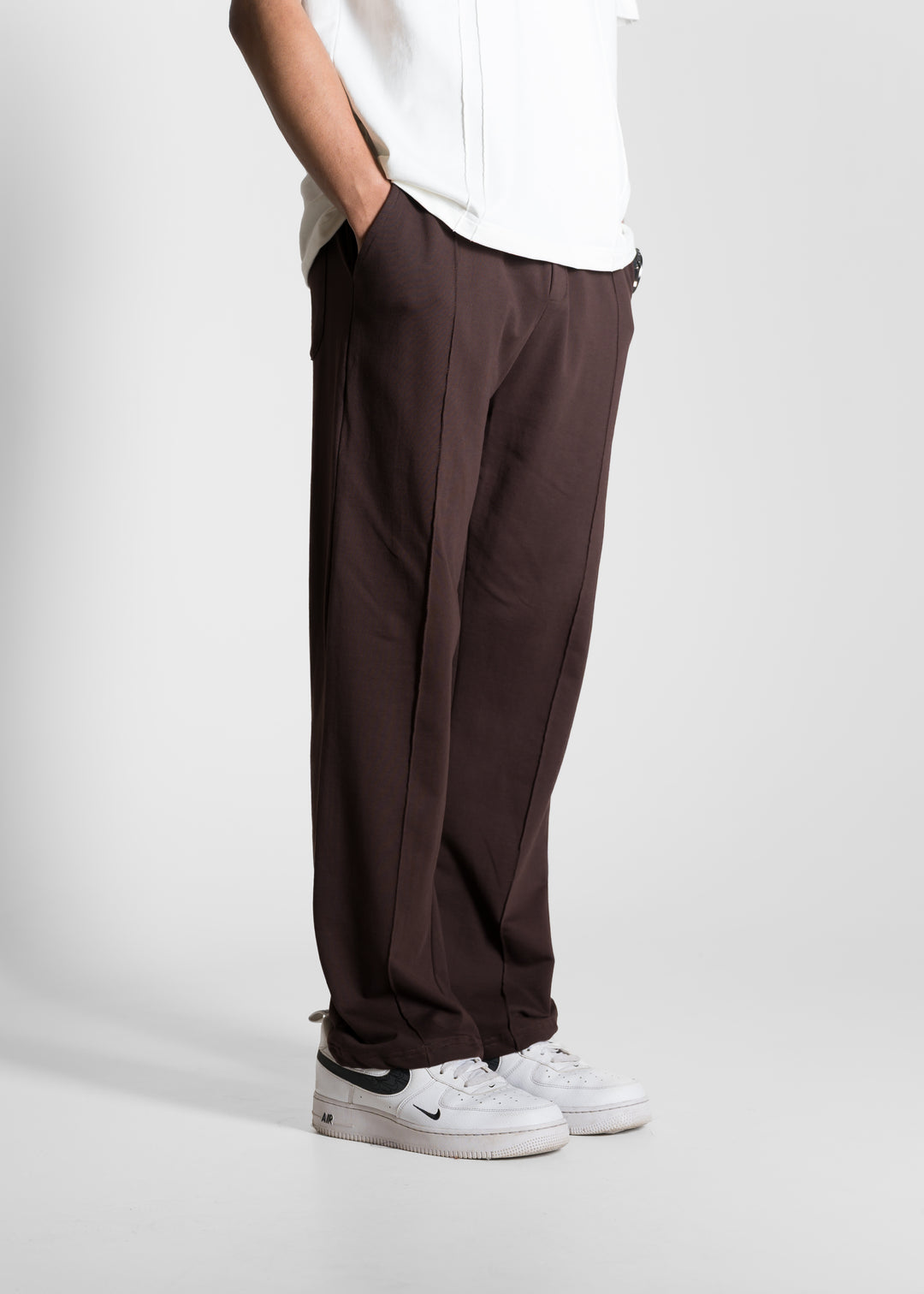 Lightweight Lounge Pants — Dark Brown