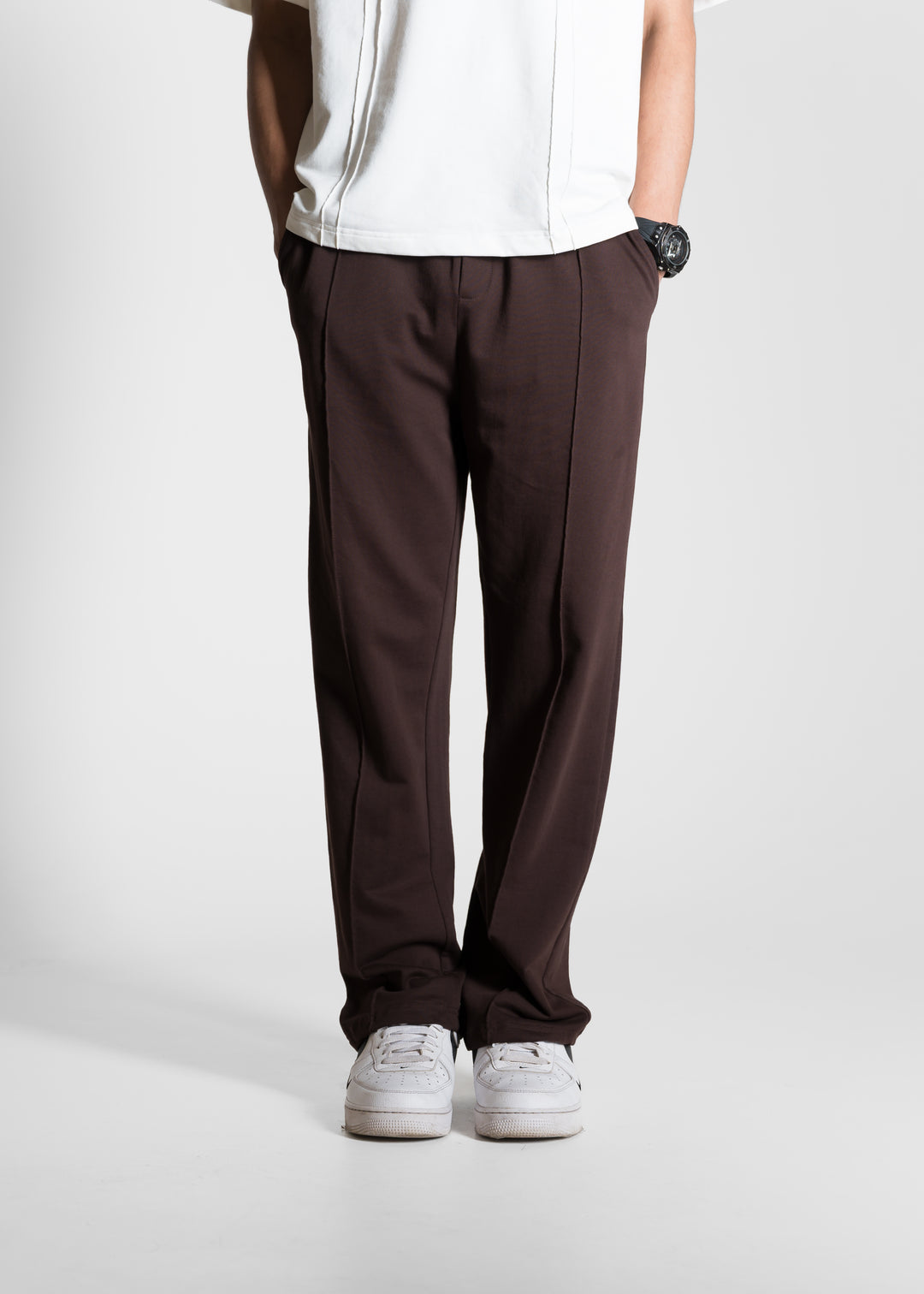 Lightweight Lounge Pants — Dark Brown