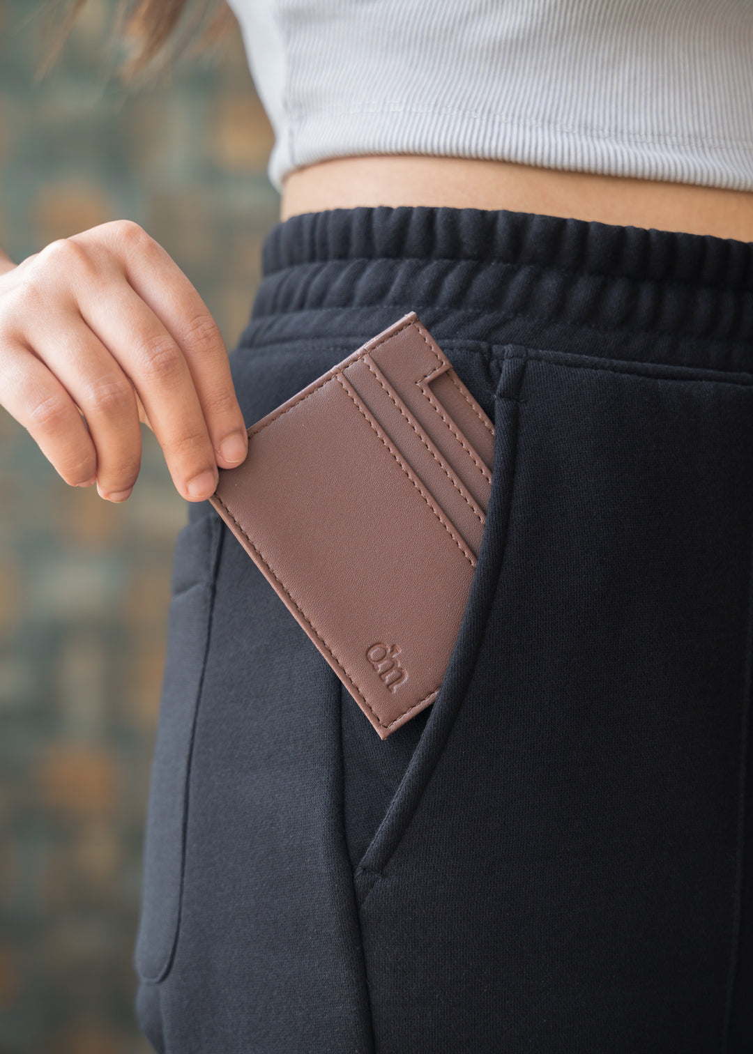 Classic Card Holder — Brown