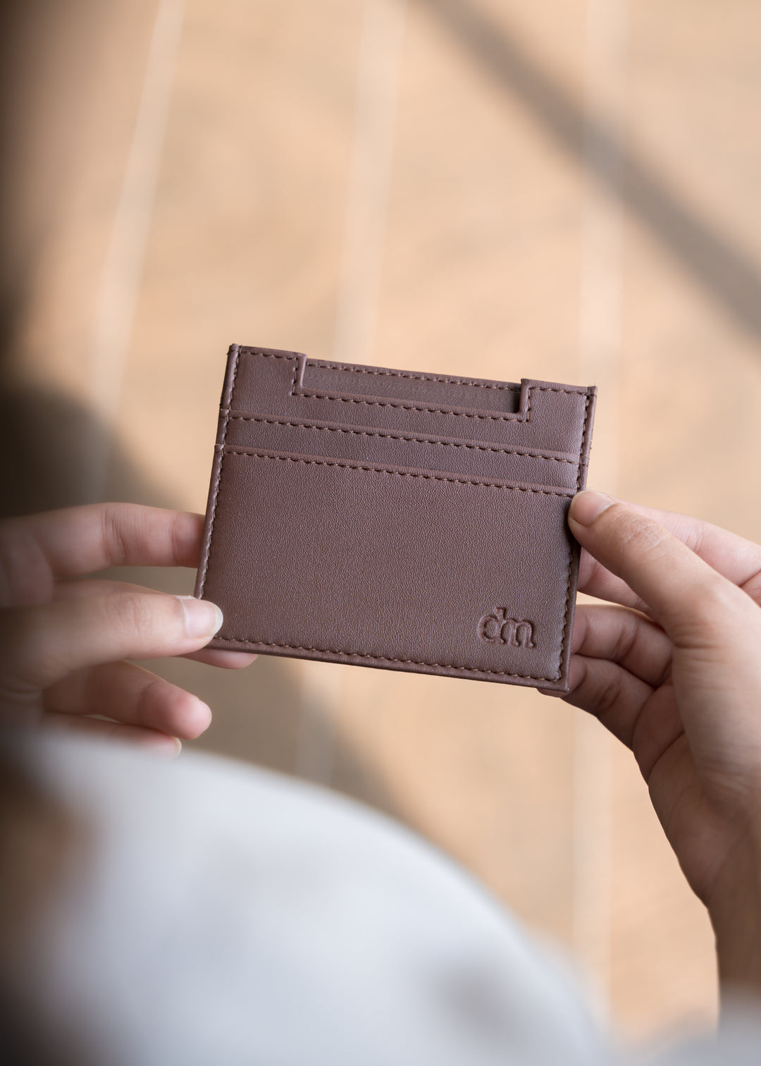 Classic Card Holder — Brown