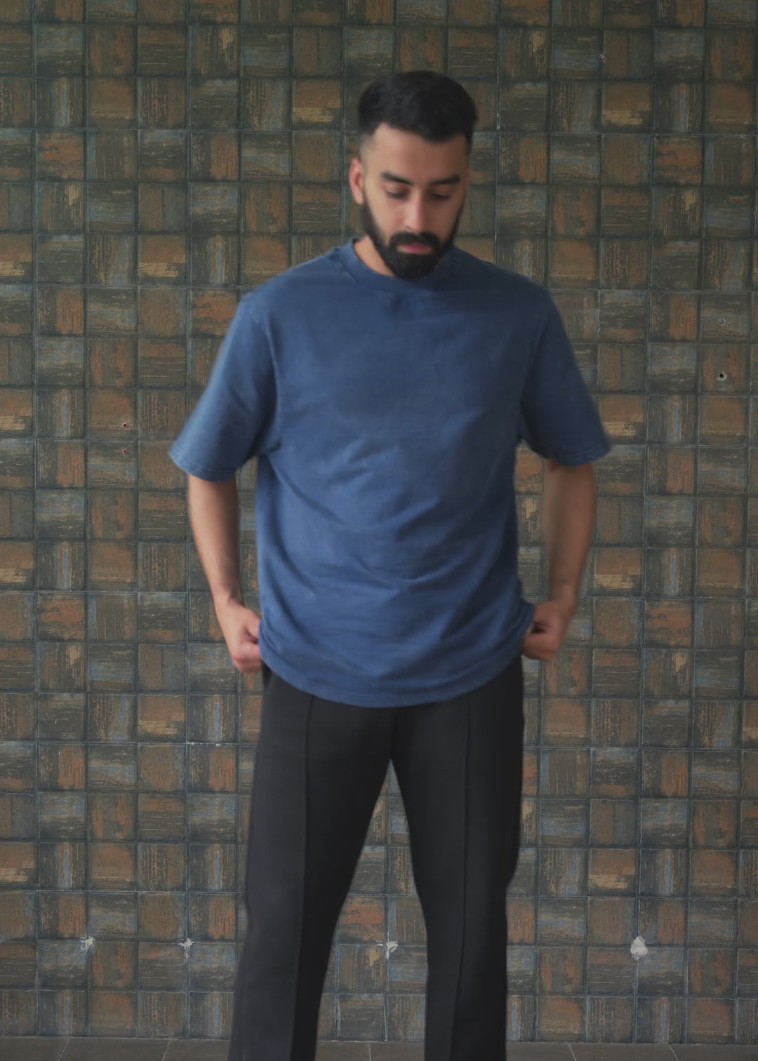 Horizon — Stone Wash Heavy Weight Oversized T-Shirt