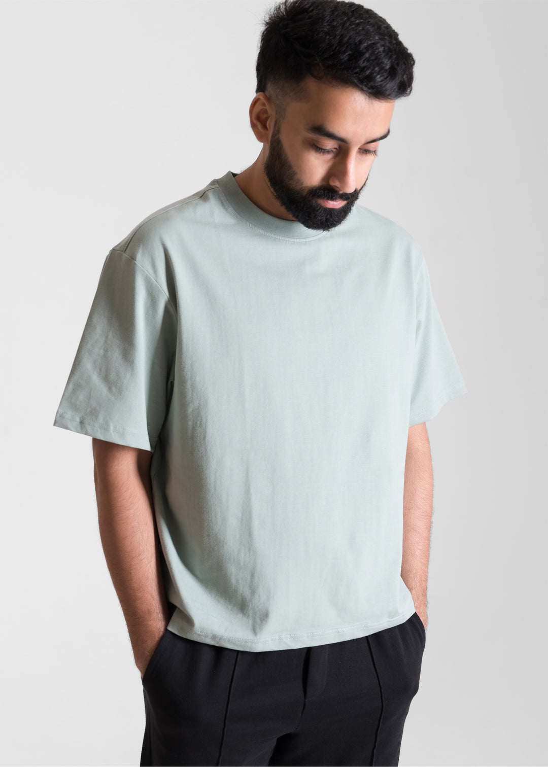 Mint — Box Fit (Cropped) T-Shirt