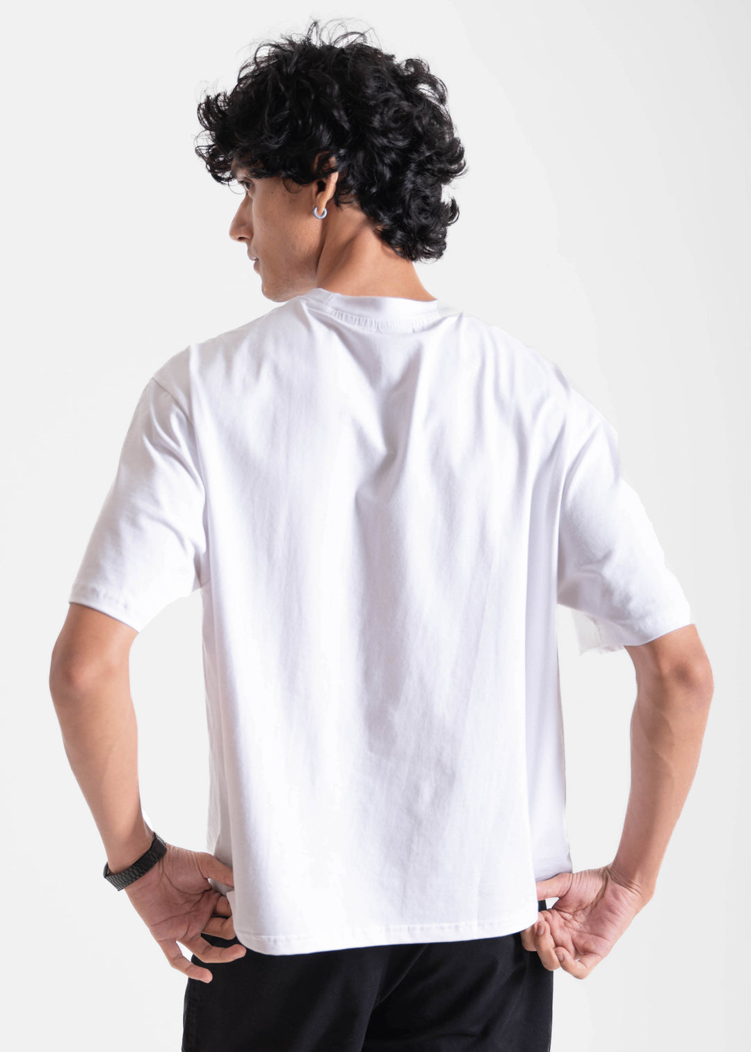 White — Box Fit (Cropped) T-Shirt