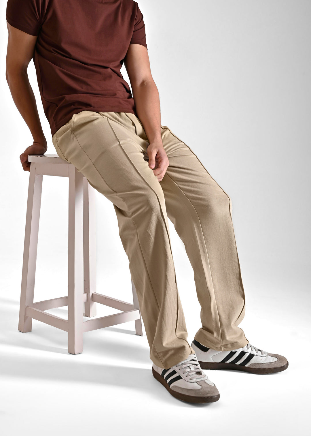 Lightweight Lounge Pants — Khaki
