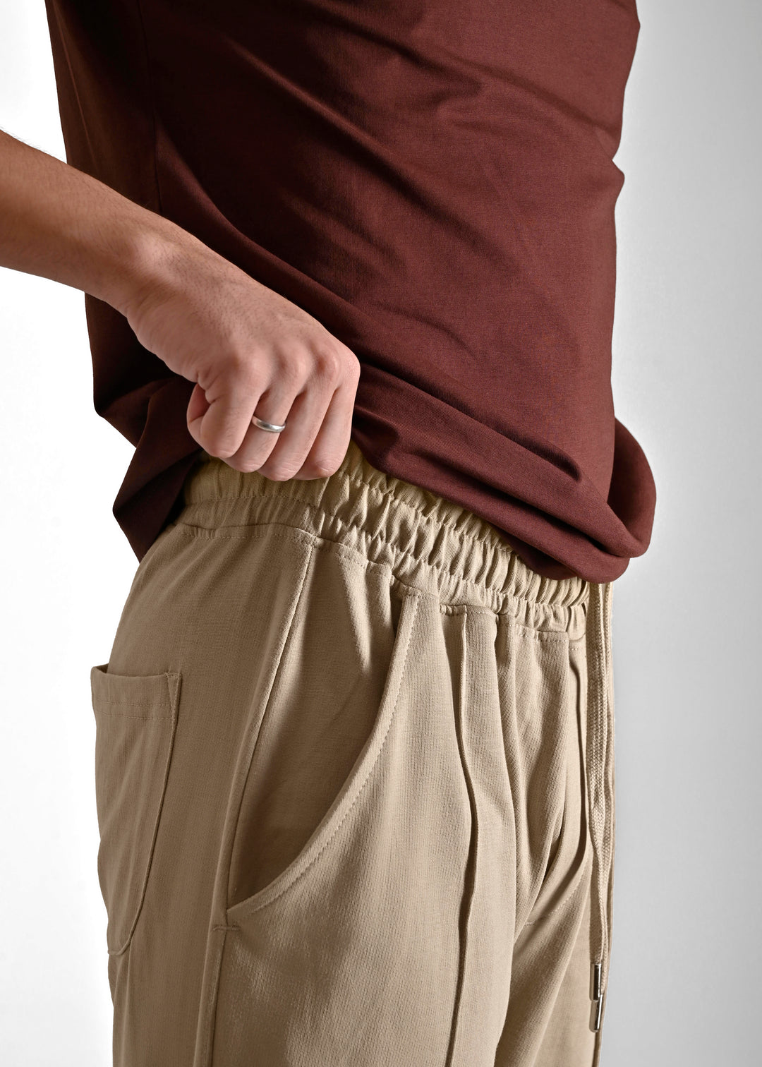 Lightweight Lounge Pants — Khaki