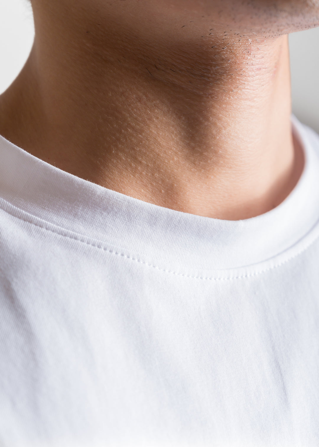 Stretch Box-Fit T-shirt — White