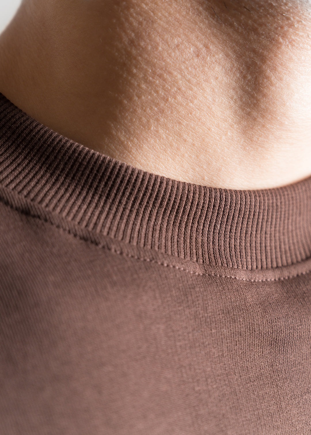 Heavy Box-Fit T-shirt — Dark Brown