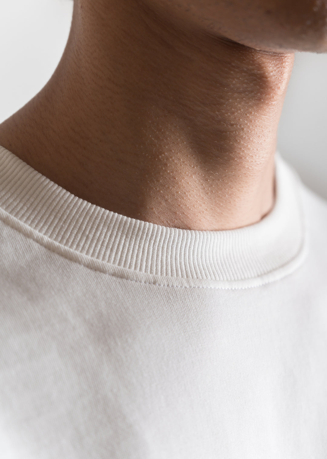 Heavy Relaxed Ridge T-shirt — Off White