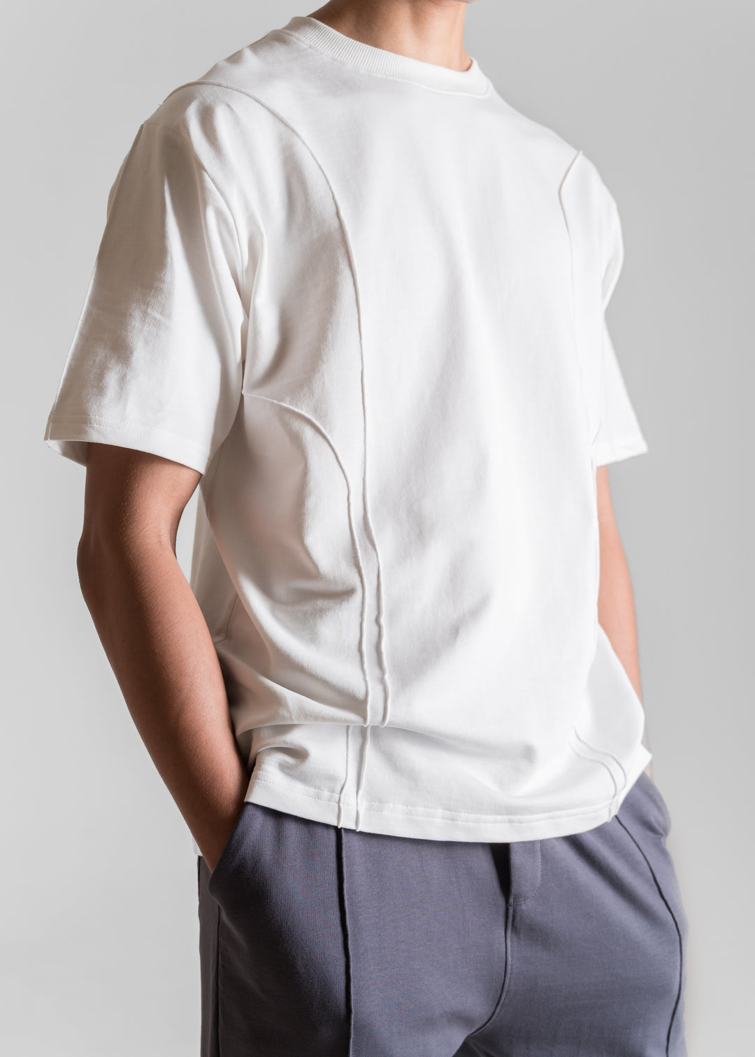 Heavy Relaxed Ridge T-shirt — Off White