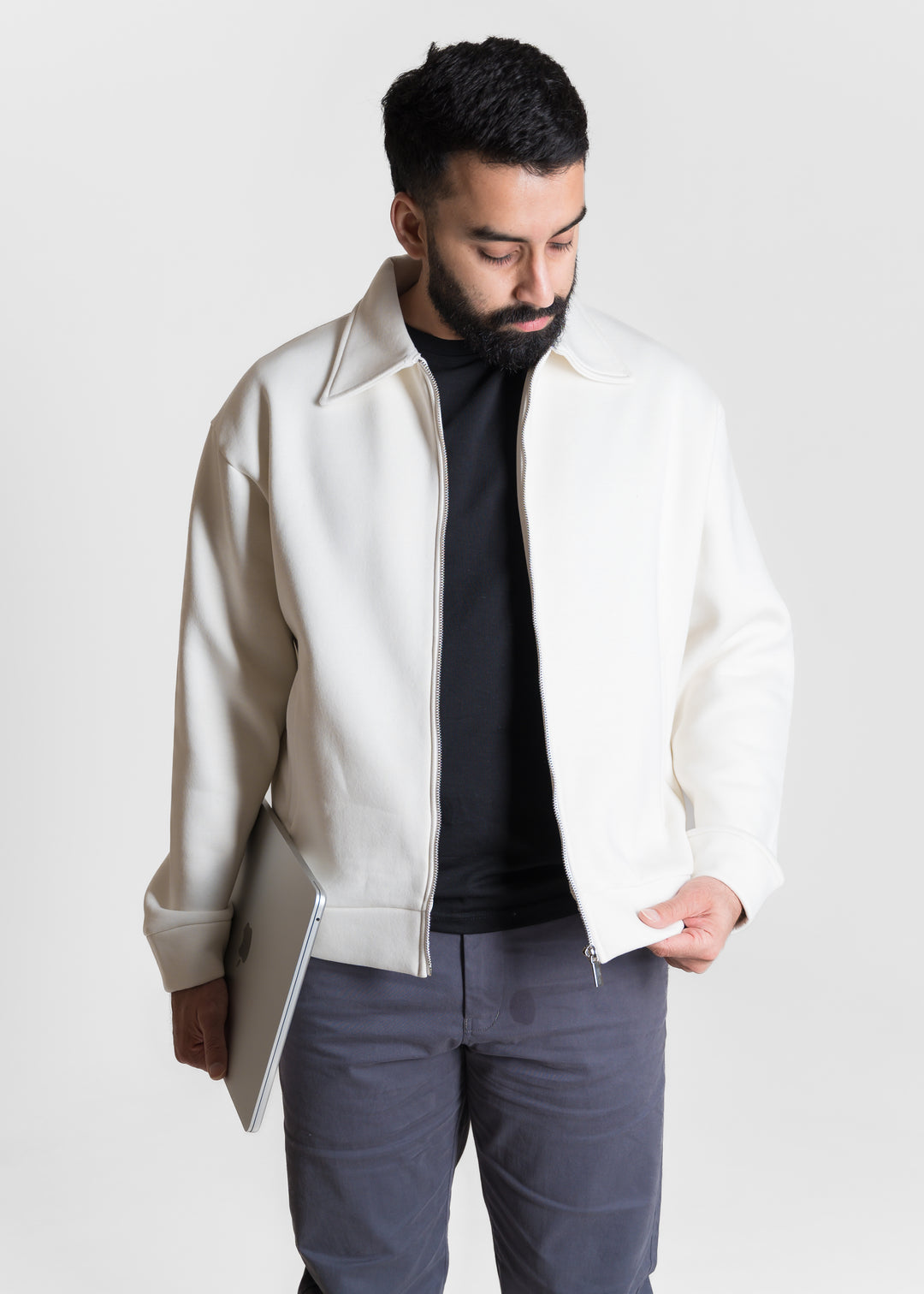 Step-Out Jacket — Off-White