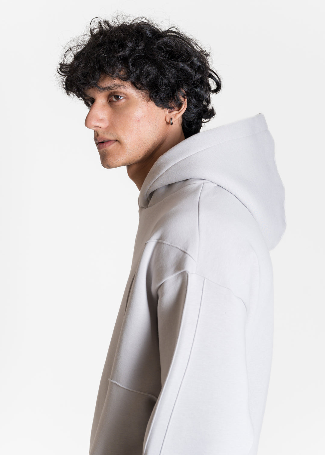 Live-In Hoodie — Light Grey