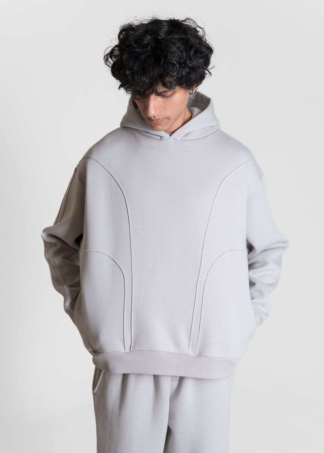 Live-In Hoodie — Light Grey