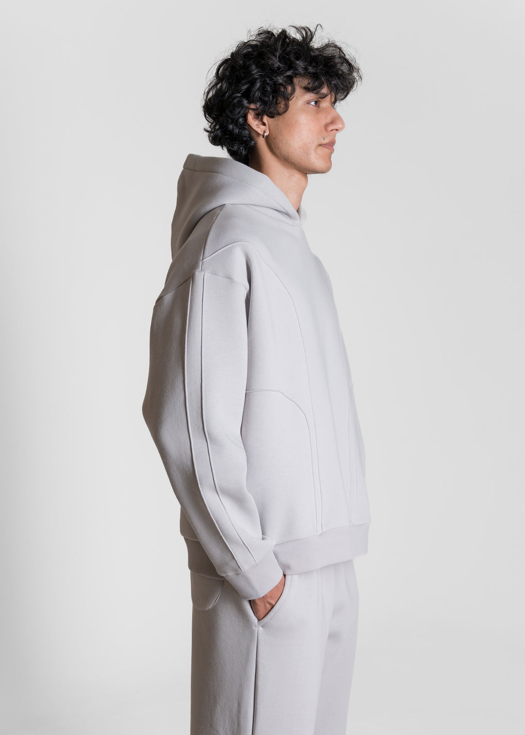 Live-In Hoodie — Light Grey