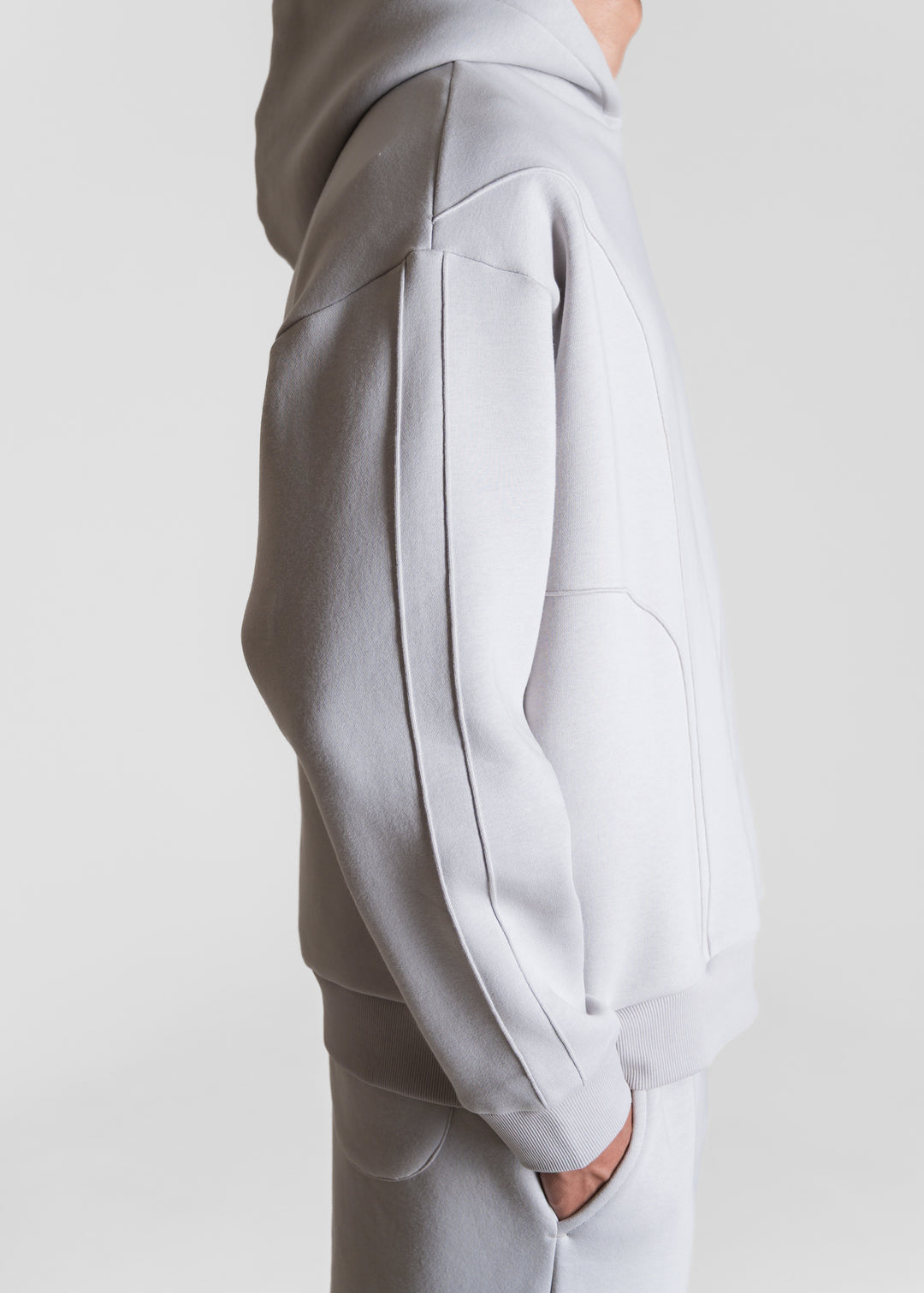 Live-In Hoodie — Light Grey