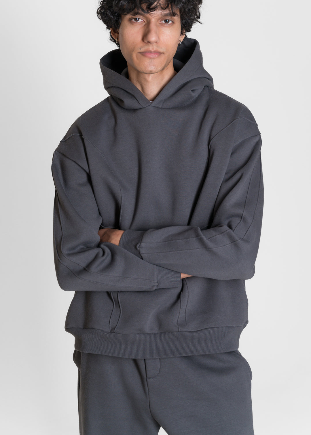 Live-In Hoodie — Dark Grey