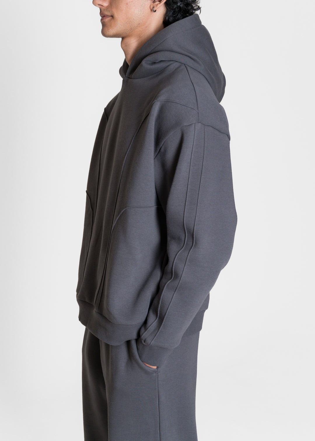 Live-In Hoodie — Dark Grey