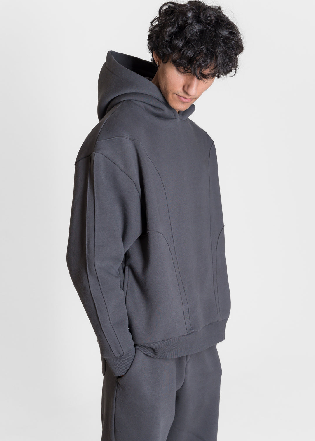 Live-In Hoodie — Dark Grey