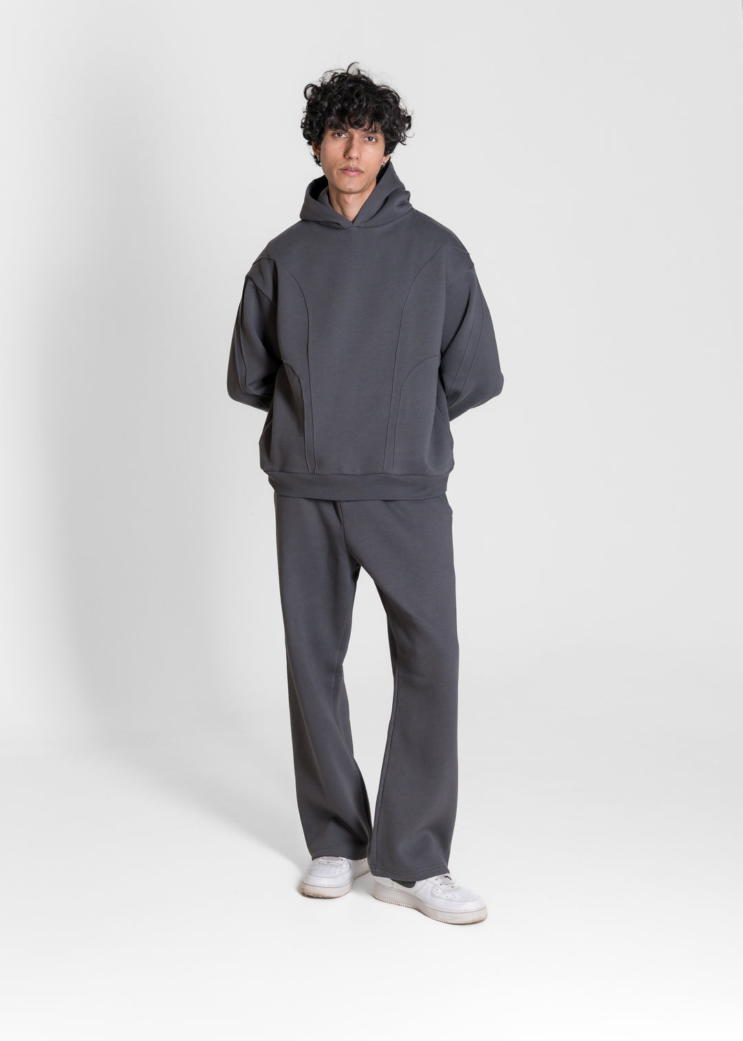 Live-In Hoodie — Dark Grey