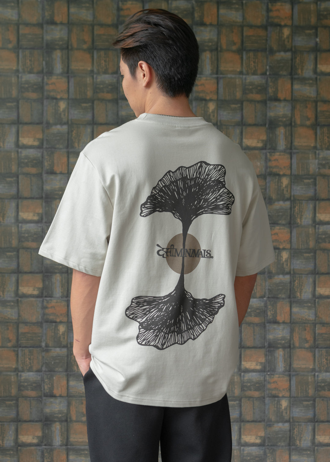 Ginko Oyster Grey — Heavy Weight T-Shirt