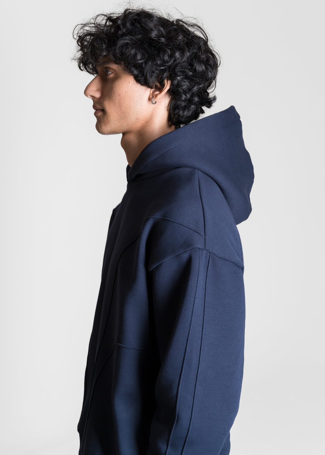 Live-In Hoodie — Navy Blue