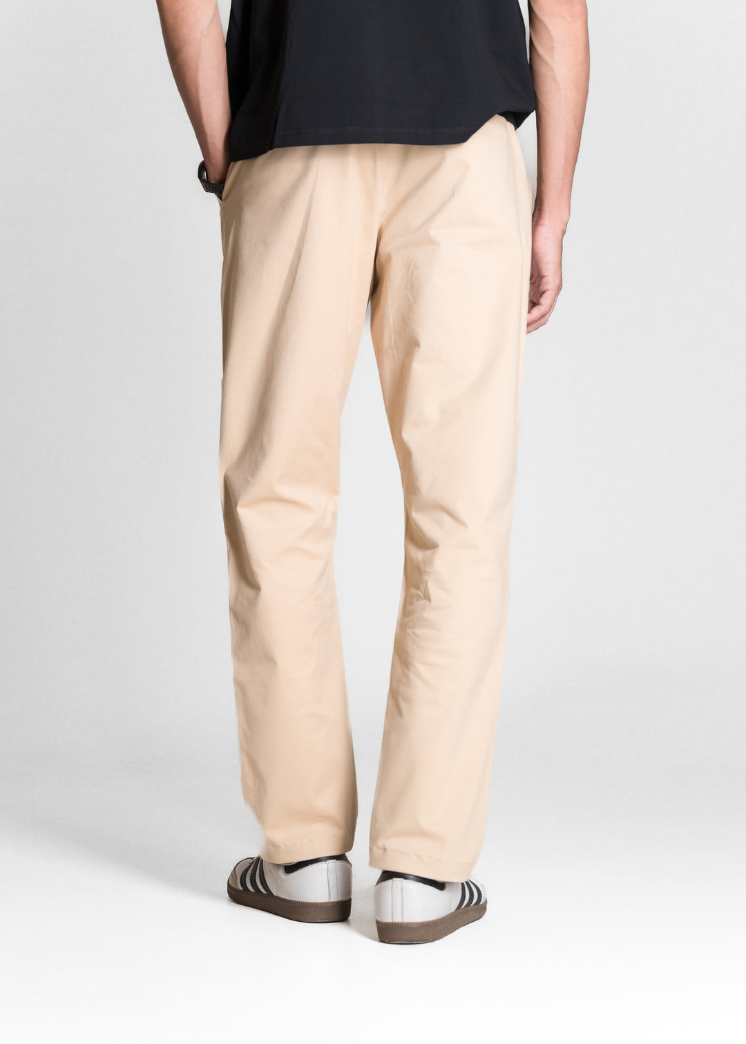 Classic Relaxed Chinos — Beige
