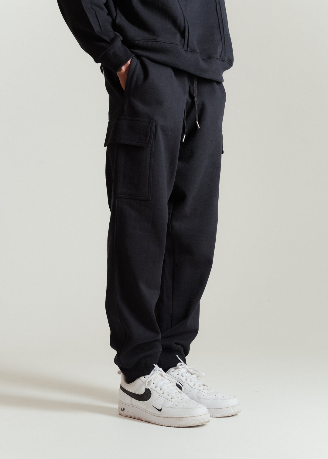 ReVive Cargo Joggers — Black