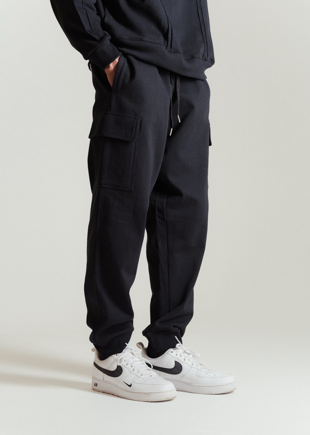 ReVive Cargo Joggers — Black