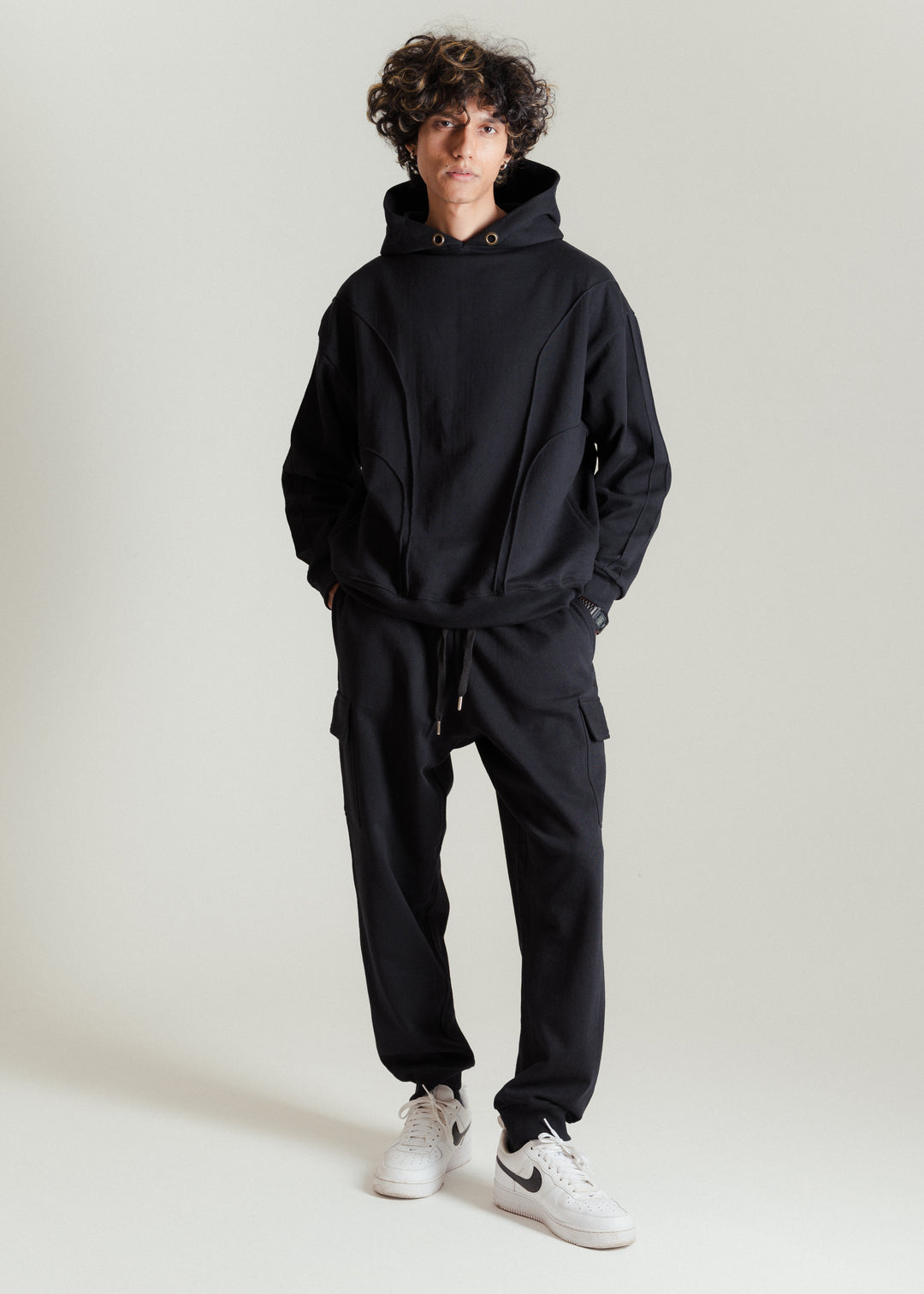 ReVive Cargo Joggers — Black