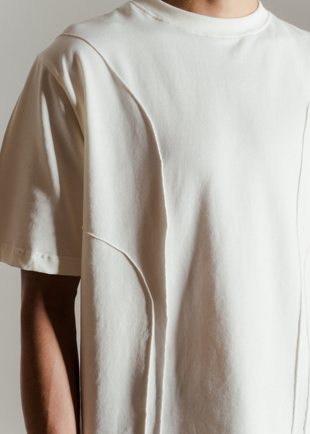 Heavy Relaxed Ridge T-shirt — Off White