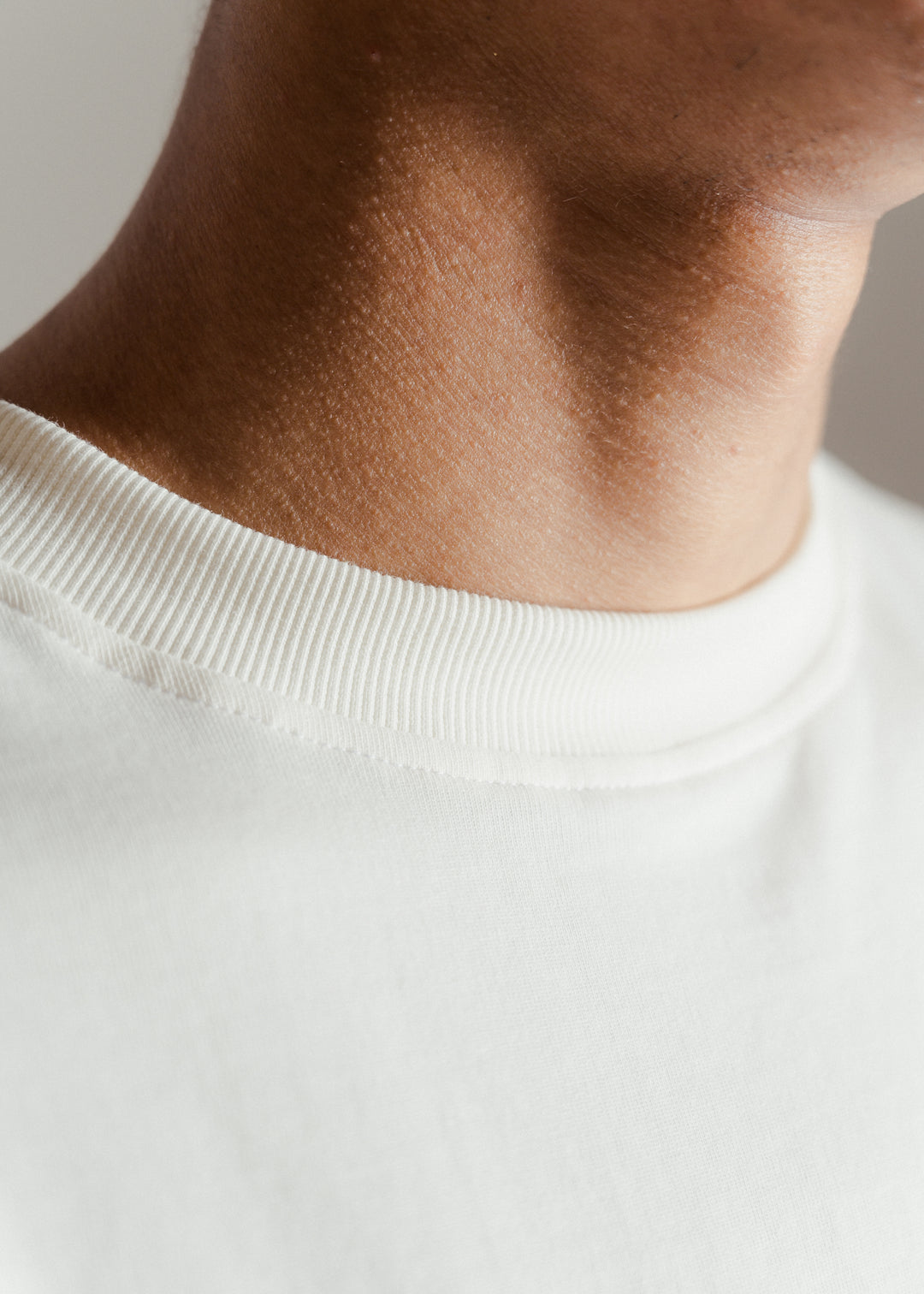 Heavy Relaxed Ridge T-shirt — Off White