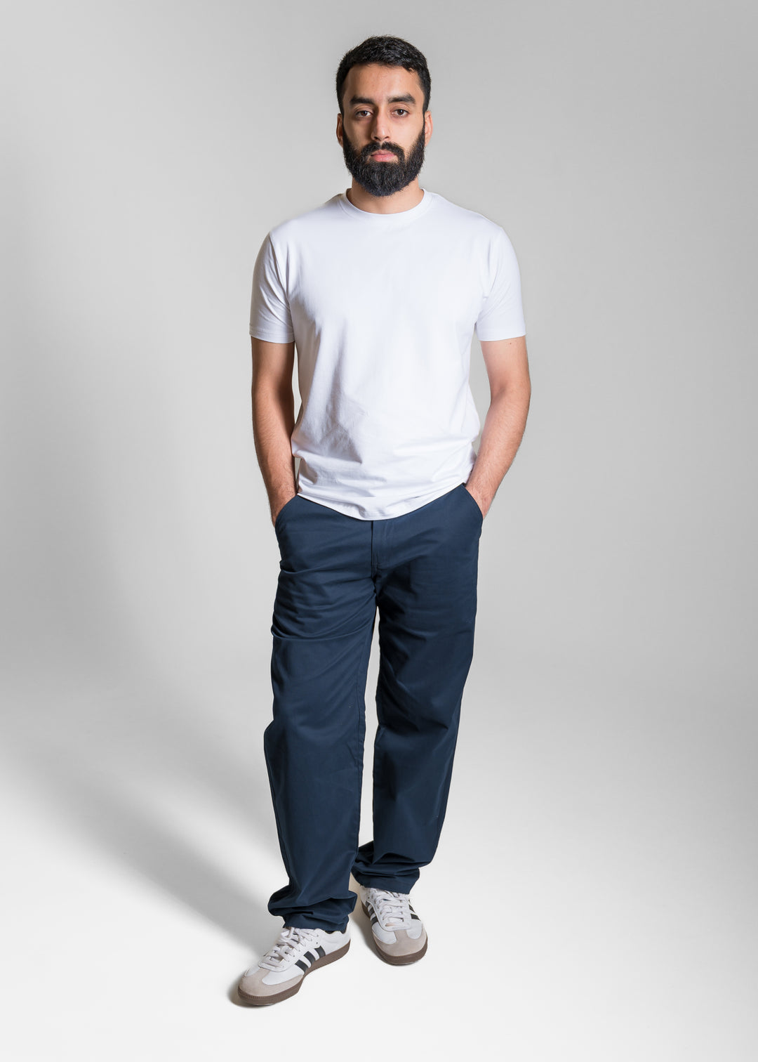 Stretch Slim Core T-shirt — White