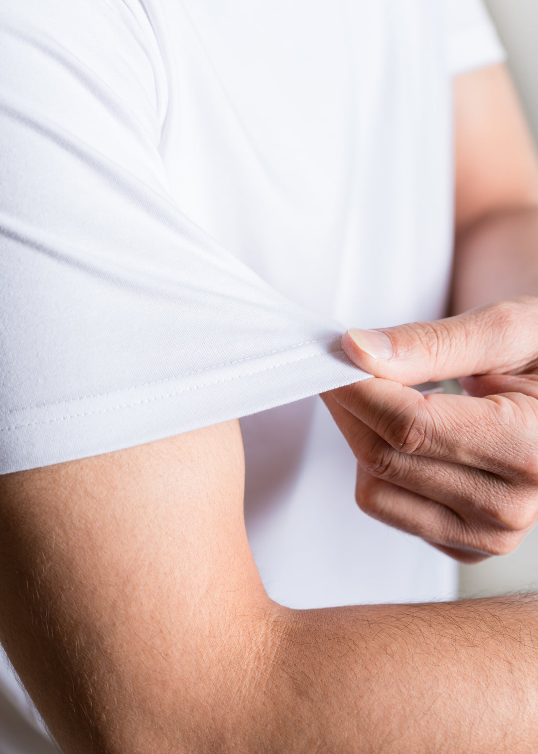 Stretch Slim Core T-shirt — White