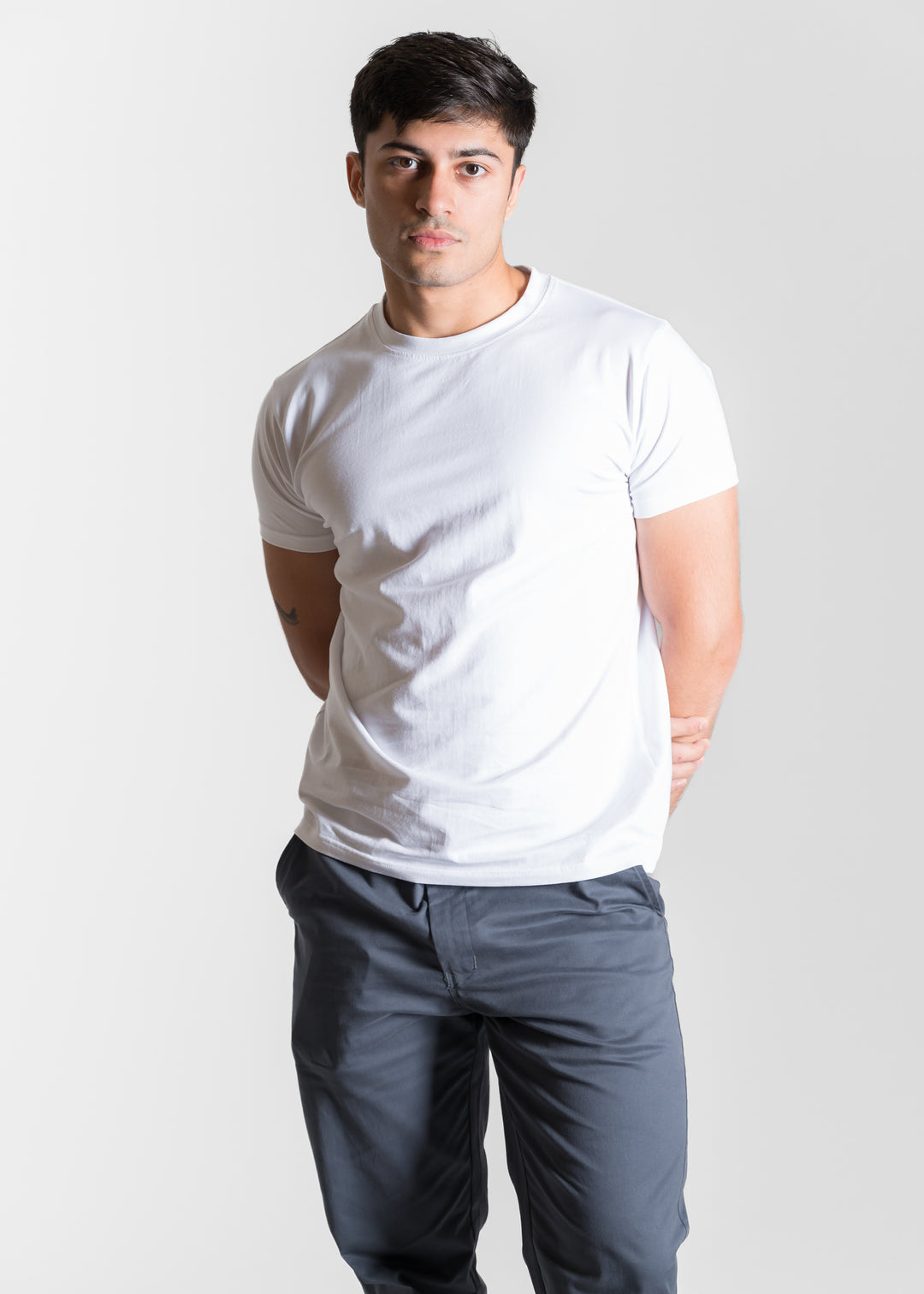 Stretch Slim Core T-shirt — White