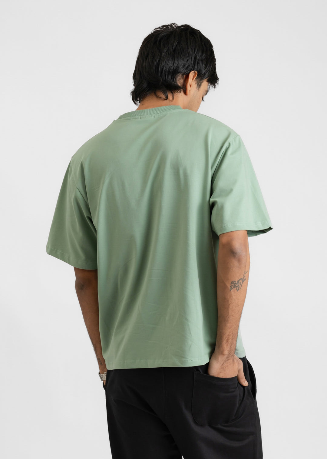Stretch Box Fit T-shirt — Mint