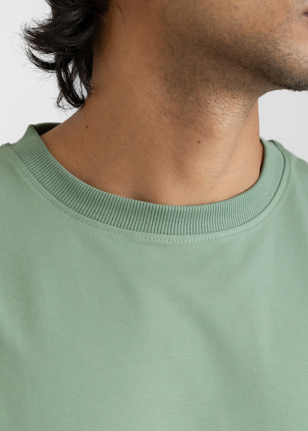 Stretch Box Fit T-shirt — Mint