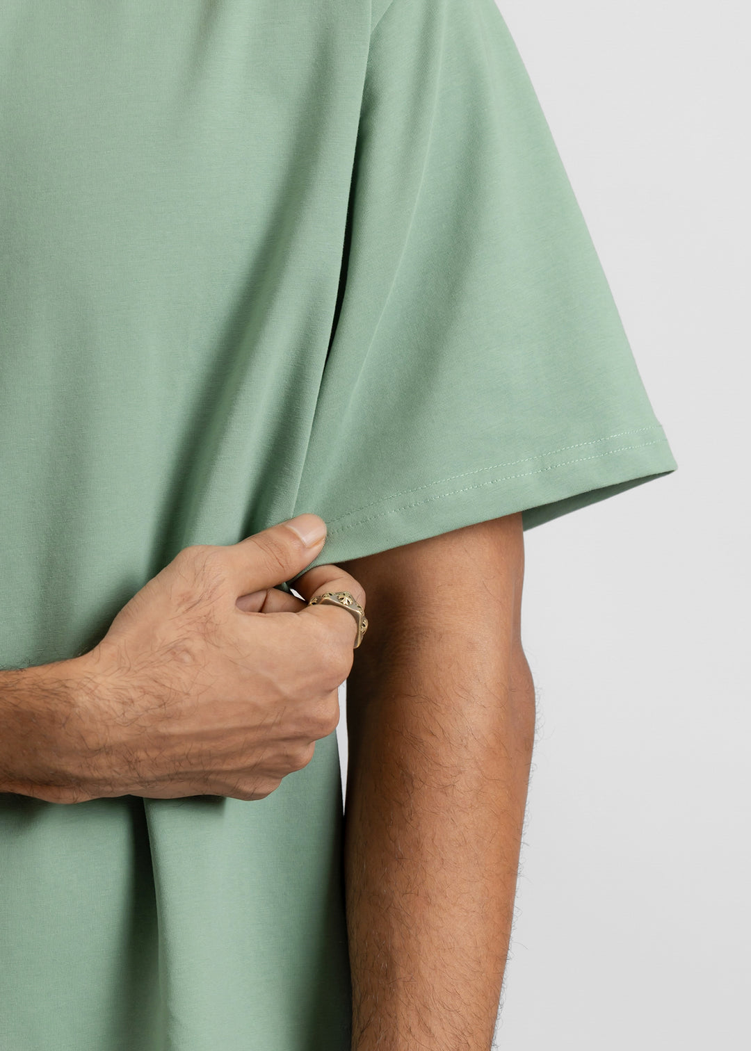 Stretch Box Fit T-shirt — Mint