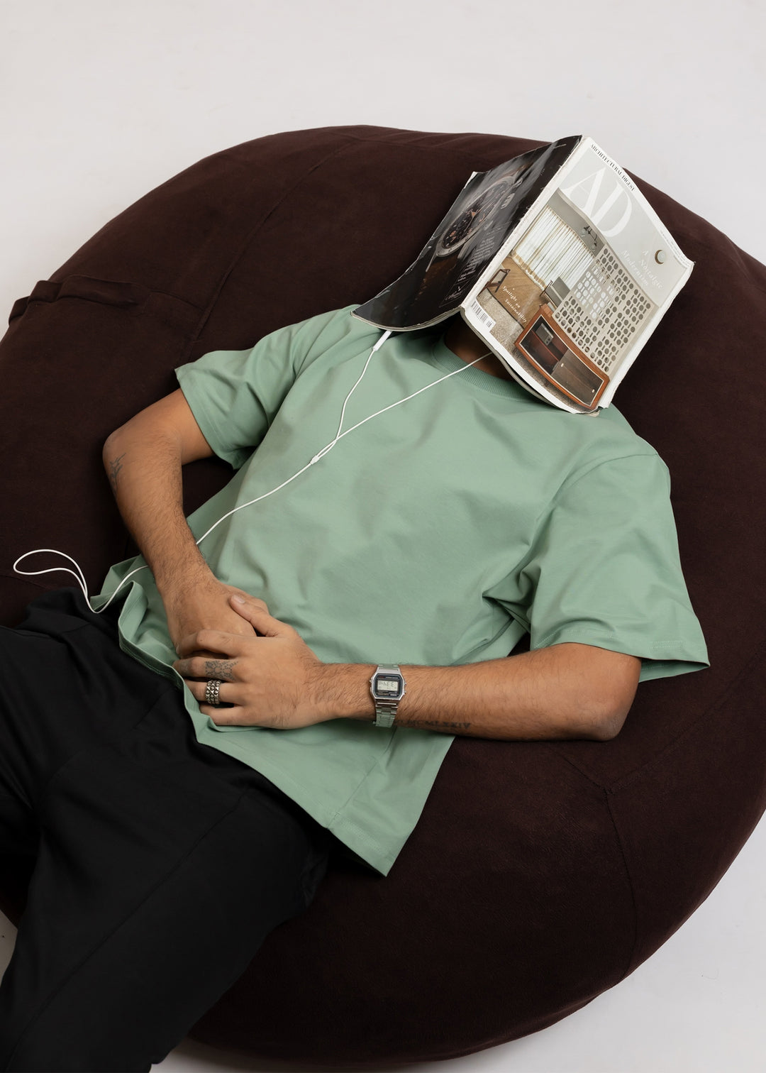 Stretch Box Fit T-shirt — Mint