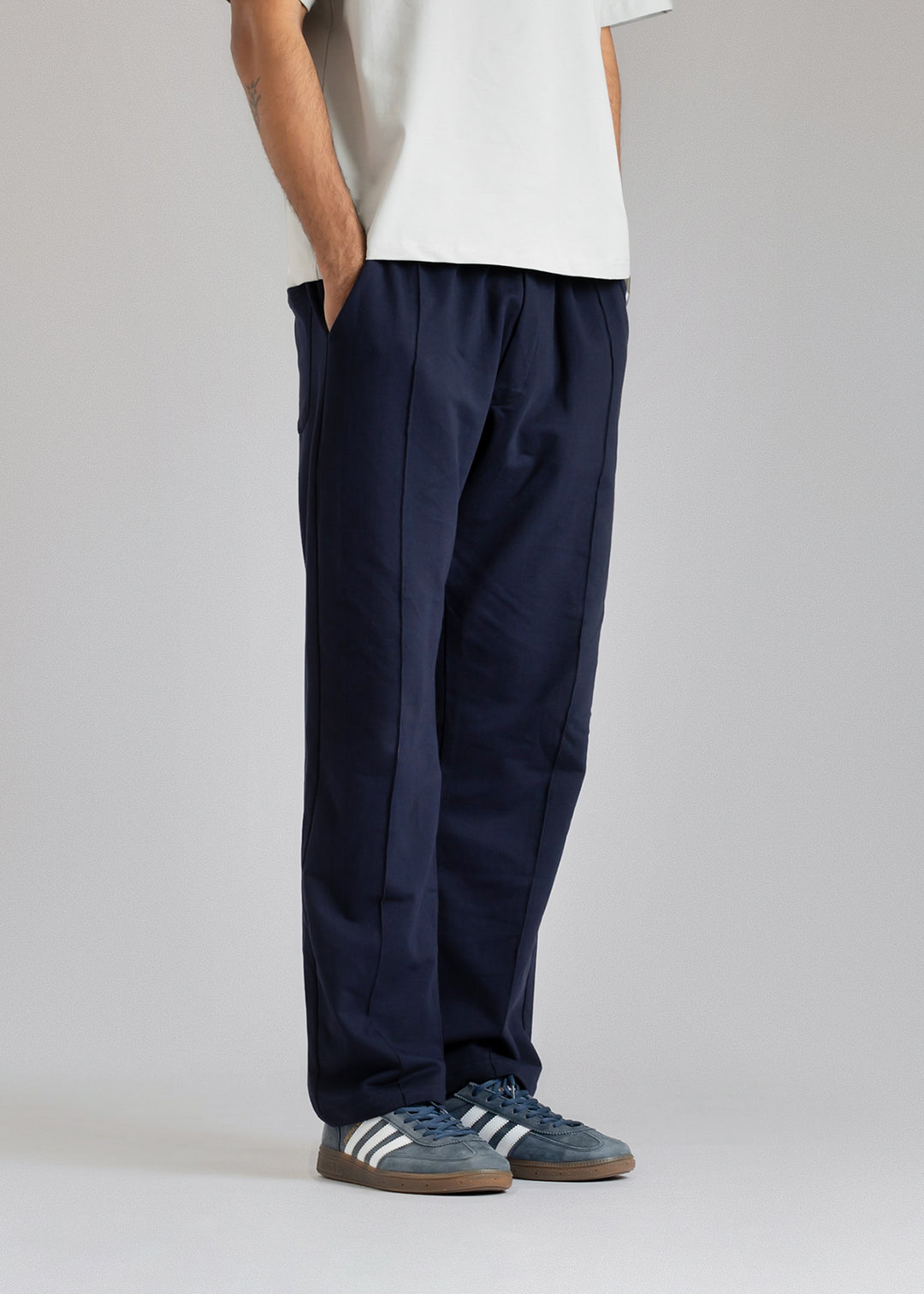 Lightweight Lounge Pants — Navy Blue