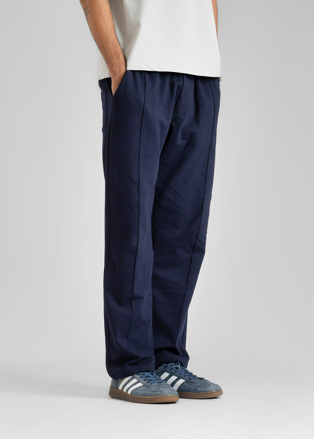 Lightweight Lounge Pants — Navy Blue