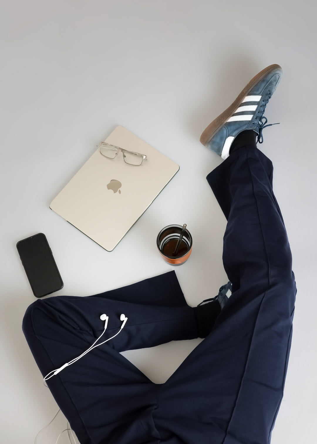 Lightweight Lounge Pants — Navy Blue
